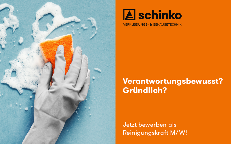 Wir suchen zum sofortigen Eintritt eine*n Mitarbeiter*in für die Raumpflege / Reinigung
