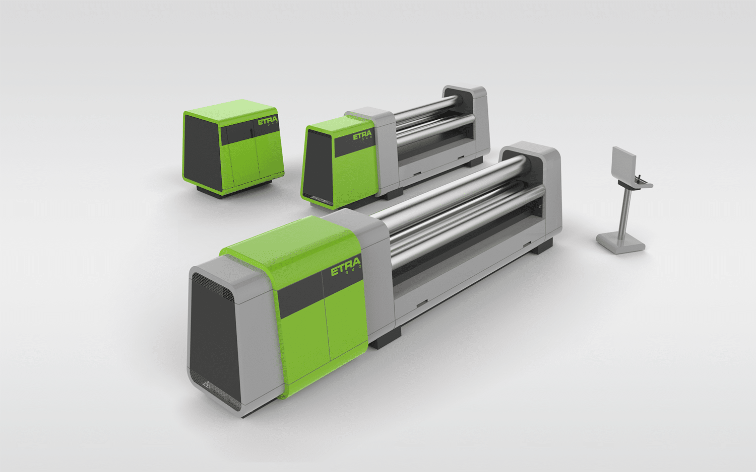 Maschinenverkleidung für Rollmaschine