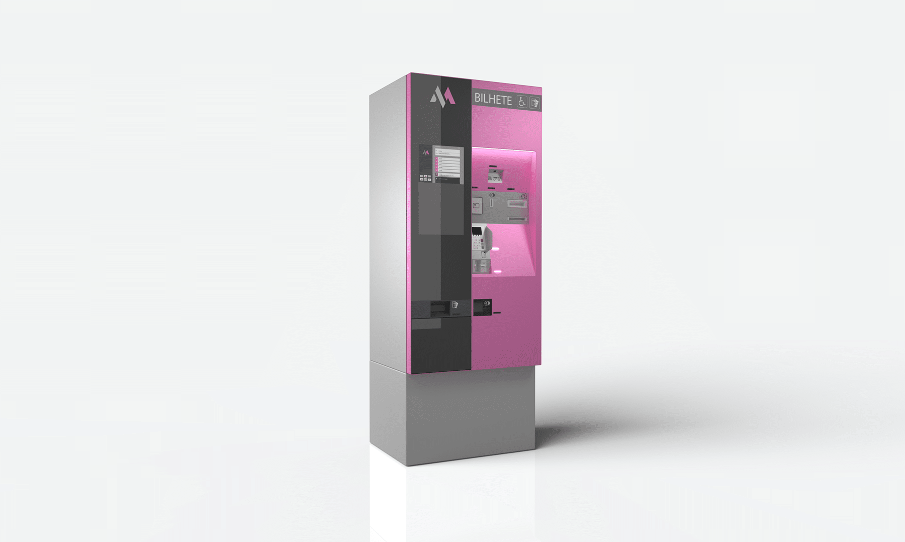 Ticketautomat für Bahnunternehmen