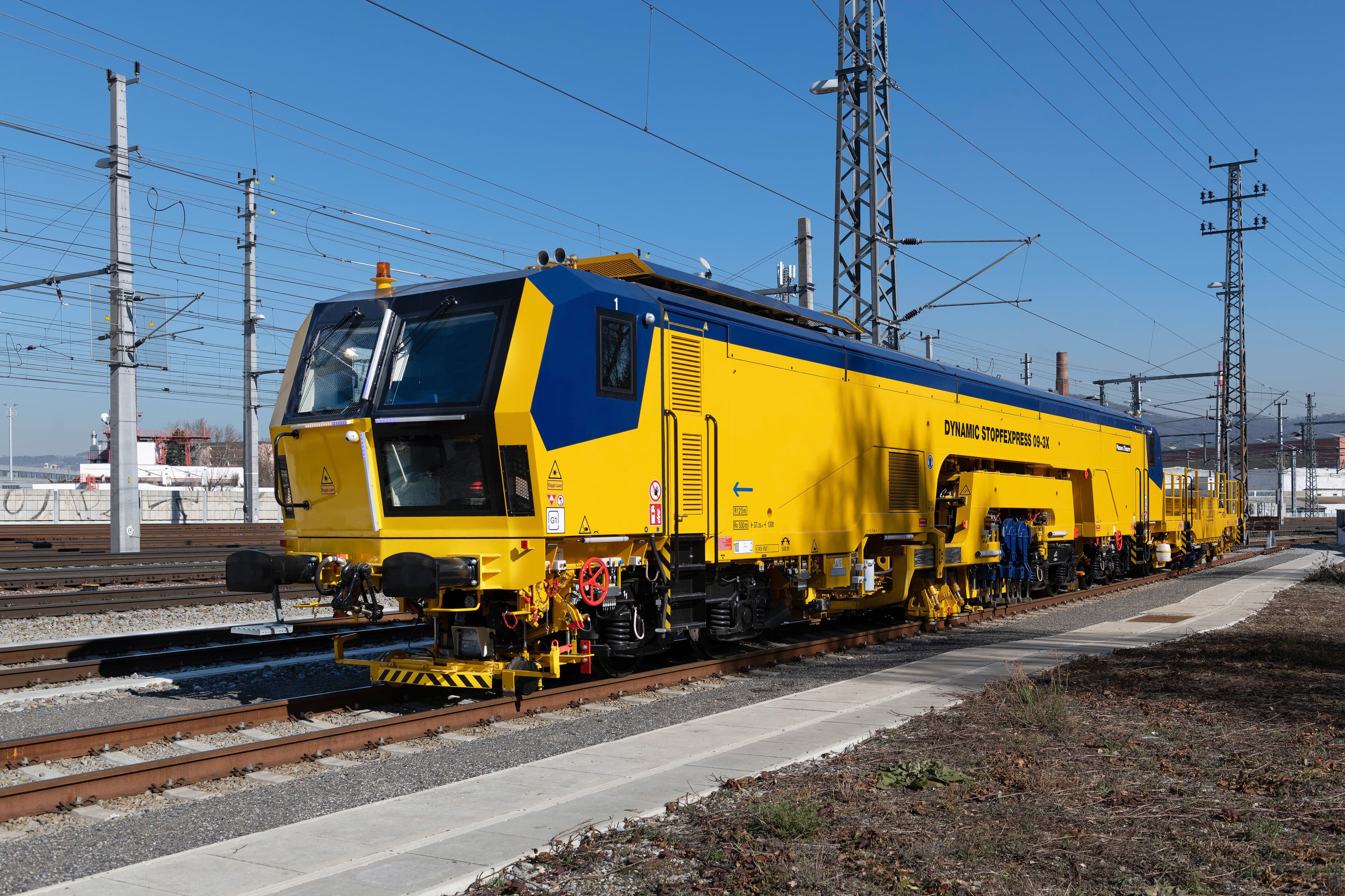 Bahnbaumaschine Plasser & Theurer