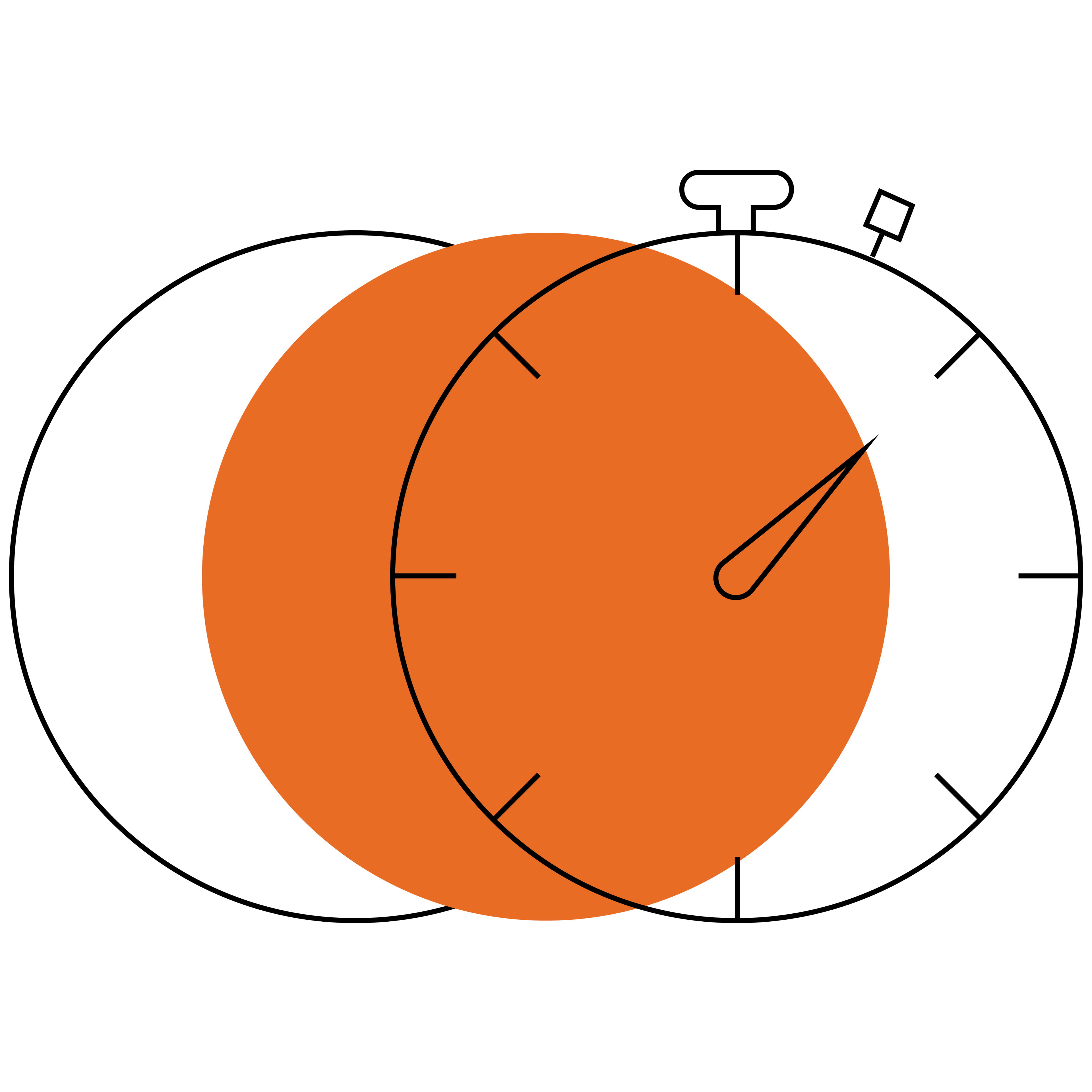 Close-up of an orange basketball with black seams cropped at the edge, against a black background.
